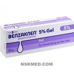 Бензакне 5% средство для лечения угревой сыпи гель 50 г (BENZAKNEN 5 Gel 50 g)