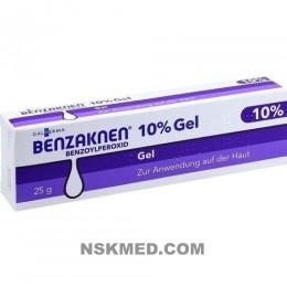 Бензакне 10% средство для лечения угревой сыпи гель 25 г (BENZAKNEN 10 Gel 25 g)