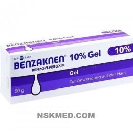 Бензакне 10% средство для лечения угревой сыпи гель 50 г (BENZAKNEN 10 Gel 50 g)