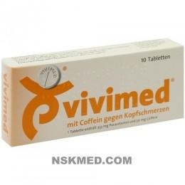 VIVIMED mit Coffein gegen Kopfschmerzen Tabletten 10 St