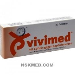 VIVIMED mit Coffein gegen Kopfschmerzen Tabletten 30 St