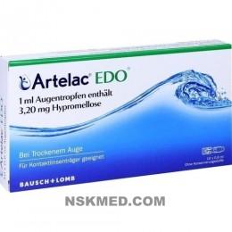 Артелак увлажняющее офтальмологическое средство для местного использования (ARTELAC EDO Augentropfen) 10X0.6 ml