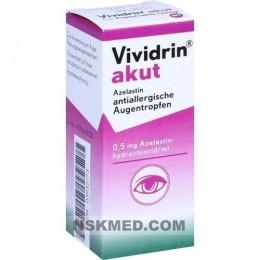 VIVIDRIN akut Azelastin antiallerg. Augentropfen 6 ml