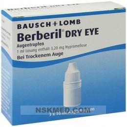 BERBERIL Dry Eye Augentropfen 3X10 ml