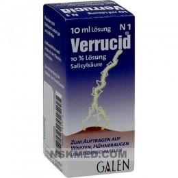 Верруцид раствор (VERRUCID) Lösung 10 ml