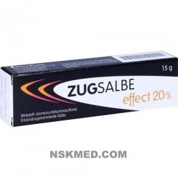 ZUGSALBE effect 20% Salbe 15 g