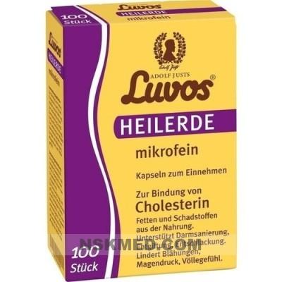 Лувос/Лювос глина в капсулах (LUVOS) Heilerde mikrofein Kapseln 100 St