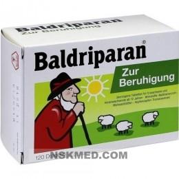 Балдрипаран (BALDRIPARAN) Zur Beruhigung überzogene Tabletten 120 St