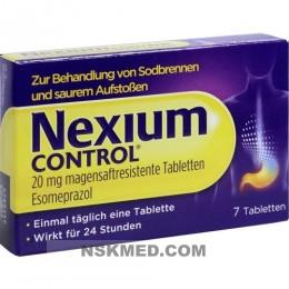 Нексиум (NEXIUM) Control 20 mg magensaftresistente Tabletten 7 St