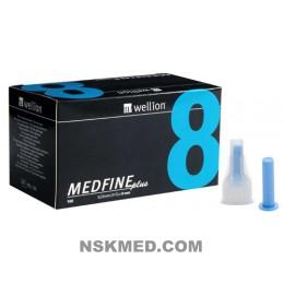 WELLION MEDFINE Insulinspr.1 ml U100 30 Gx8 mm 30 St