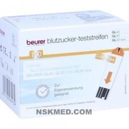 BEURER GL44/GL50 Blutzucker-Teststreifen 100 St