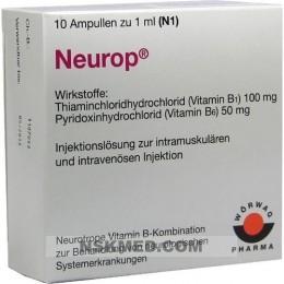 NEUROP Injektionslösung Ampullen 10X1 ml