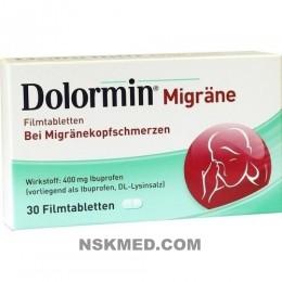 DOLORMIN Migräne Filmtabletten 30 St