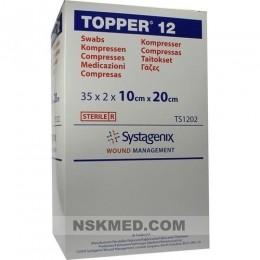 TOPPER 12 Kompr.10x20 cm steril 35X2 St