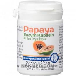 PAPAYA Enzym Kapseln 60 St