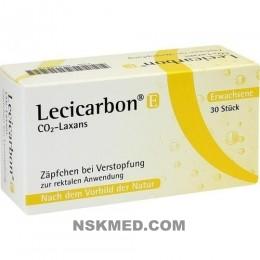 Лецицарбон суппозитории ректальные для взрослых (LECICARBON E CO2 Laxans Erwachsenensuppositorien) 30 St
