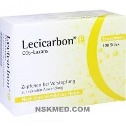 Лецицарбон суппозитории ректальные для взрослых (LECICARBON E CO2 Laxans Erwachsenensuppositorien) 100 St