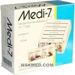 Меди 7 дозатор для лекарств (MEDI 7) Medikamentendos.f.7 Tage weiß 1 St