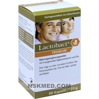 Лактобакт Премиум (LACTOBACT Premium) magensaftresistente Kapseln 60 St