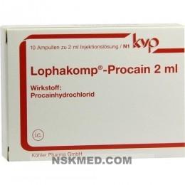 LOPHAKOMP Procain 2 ml Injektionslösung 10X2 ml