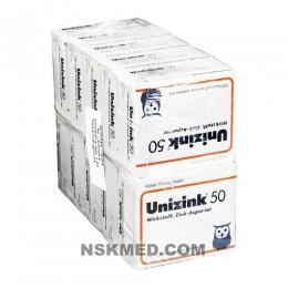 Уницинк 50 таблетки устойчивые к воздействию желудочного сока (UNIZINK 50 magensaftresistente Tabletten) 10X100 St