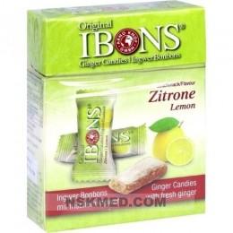 IBONS Zitrone Ingwerkaubonbons Orig.Schachtel 60 g