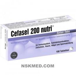Цефасель (CEFASEL) 200 nutri Selen-Tabs 100 St