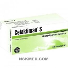 Цефаклиман таблетки (CEFAKLIMAN S) Tabletten 200 St