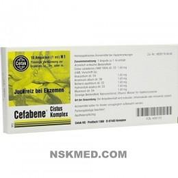 CEFABENE Cistus Komplex Injektionslösung 10X1 ml