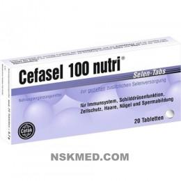 Цефасель (CEFASEL) 100 nutri Selen-Tabs 20 St