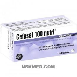 Цефасель (CEFASEL) 100 nutri Selen-Tabs 200 St