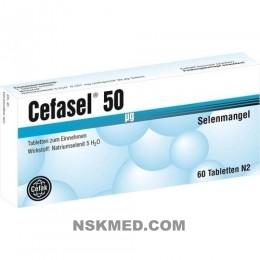 Цефасель (CEFASEL) 50 μg Tabletten 60 St
