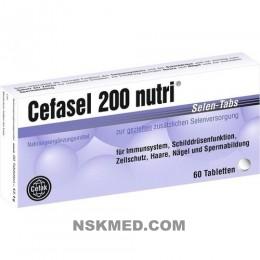 Цефасель (CEFASEL) 200 nutri Selen-Tabs 60 St