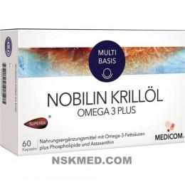 NOBILIN Krillöl Omega 3 Plus Kapseln 60 St