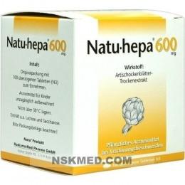 NATU HEPA 600 mg überzogene Tabletten 100 St