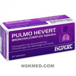 PULMO HEVERT Bronchialcomplex Tabletten 40 St