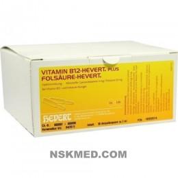 VITAMIN B12 plus Folsäure Hevert á 2 ml Ampullen 2X50 ml