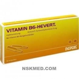 VITAMIN B6 Hevert Ampullen 10X2 ml
