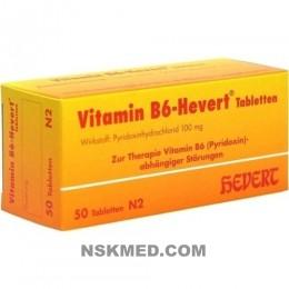VITAMIN B6 Hevert Tabletten 50 St