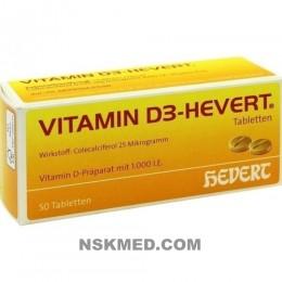 VITAMIN D3 Hevert Tabletten 50 St