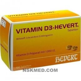 VITAMIN D3 Hevert Tabletten 100 St
