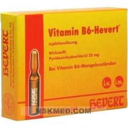 VITAMIN B6 Hevert Ampullen 5X2 ml