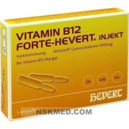 VITAMIN B12 Hevert forte Injekt Ampullen 5X2 ml