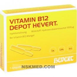 VITAMIN B12 Depot Hevert Ampullen 5 St