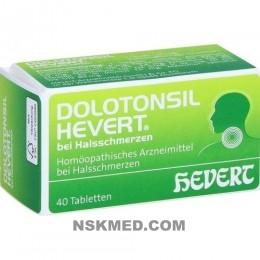 DOLOTONSIL Hevert bei Halsschmerzen Tabletten 40 St