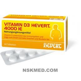 VITAMIN D3 Hevert 4.000 I.E. Tabletten 60 St