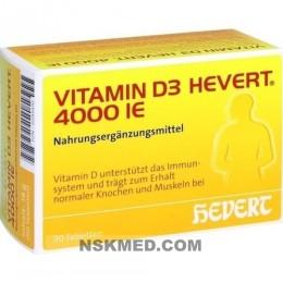 VITAMIN D3 Hevert 4.000 I.E. Tabletten 90 St