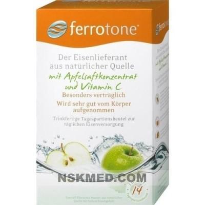 FERROTONE Eisen m.Apfelkonzentrat u.Vitamin C Btl. 14X25 ml