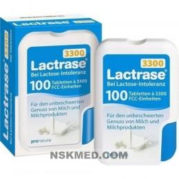 Лактраза (LACTRASE) 3.300 FCC Tabletten im Klickspender 100 St