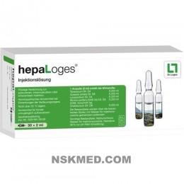 HEPA LOGES N Injektionslösung Ampullen 50X2 ml